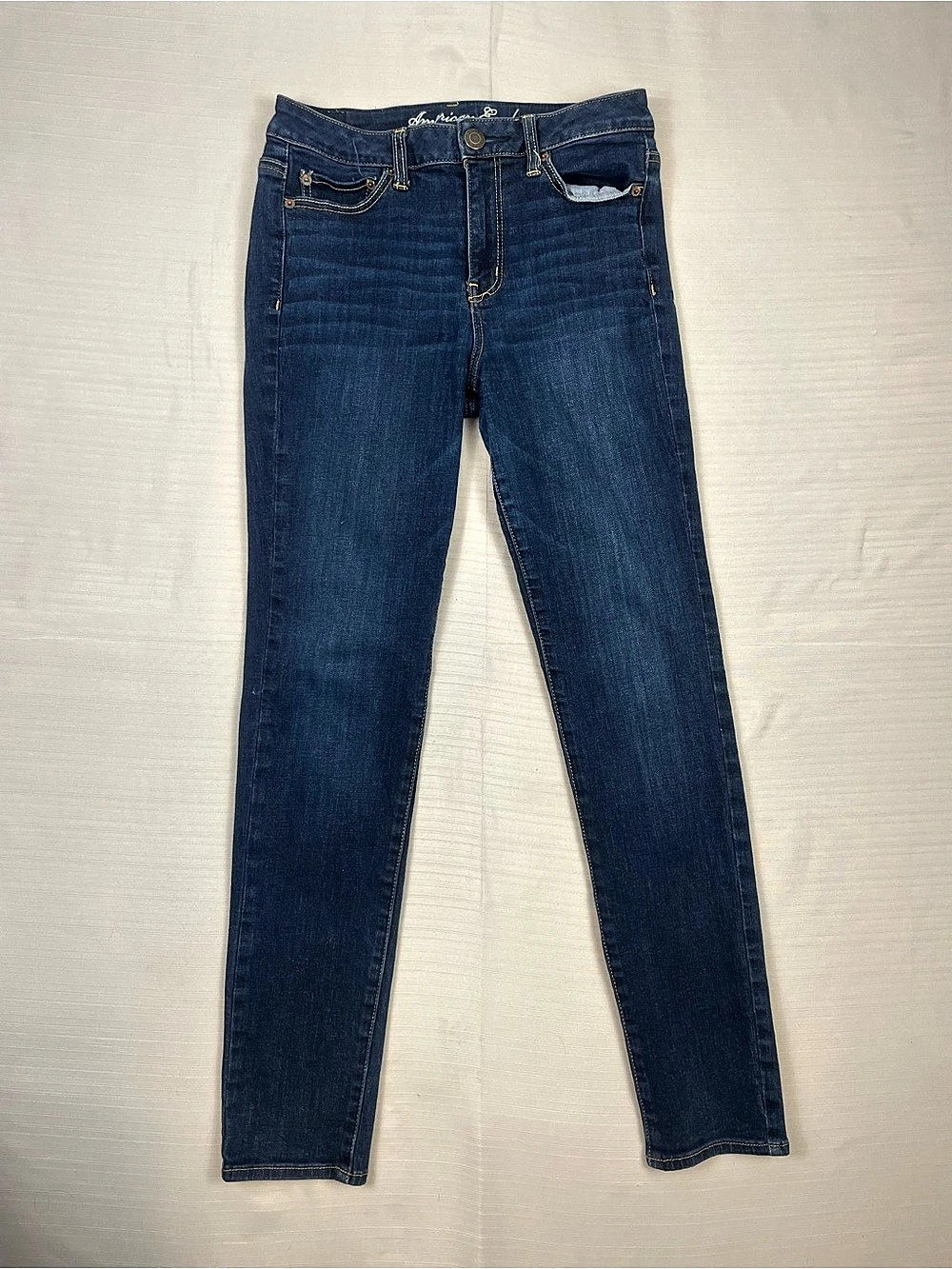 American Eagle Super Skinny Jeans Blue Size 8